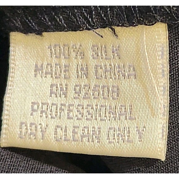 Laura Leigh NEW Women's 100% Silk Black Jacket Blazer Size 10 - Picture 6 of 13